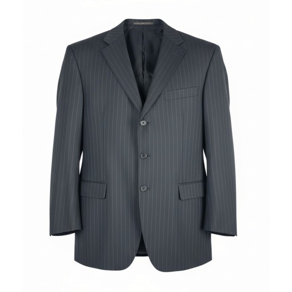 Sorrani Sartoriale Other - Sorrani Sartoriale x Loro Piana Zelander Merino Wool Pinstripe Blazer 58 L US 48